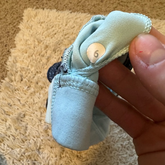 Lululemon Sports Bra - Size 6 - Baby blue & Navy Blue. - Picture 3 of 3